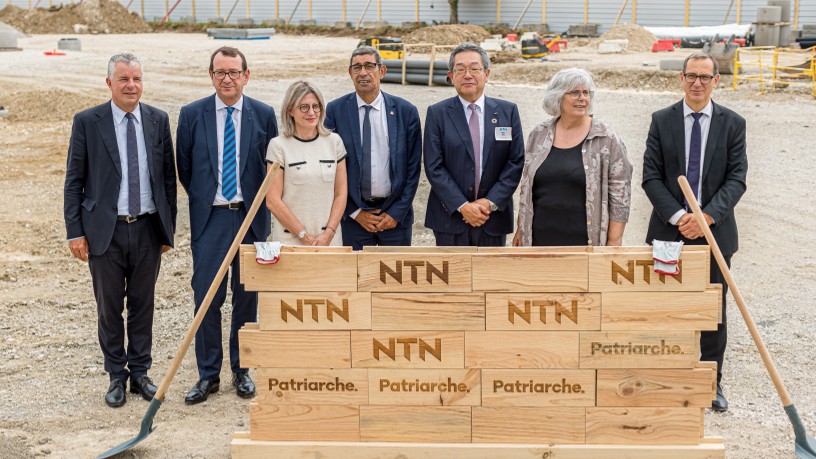 Celebramos el inicio de la construcción de la nueva sede y centro técnico de NTN Europa