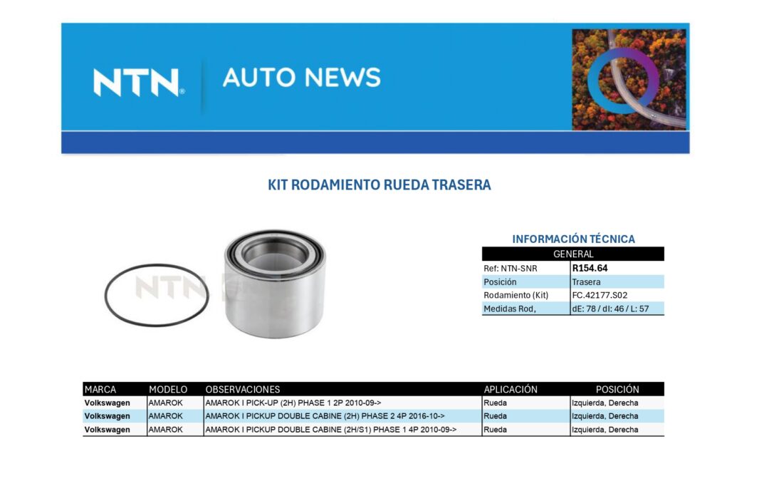 Kits para Volkswagen Amarok Rueda Trasera