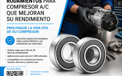 Rodamientos para Compresor A/C NTN-SNR: Confiabilidad y Cobertura para el Mercado Automotriz
